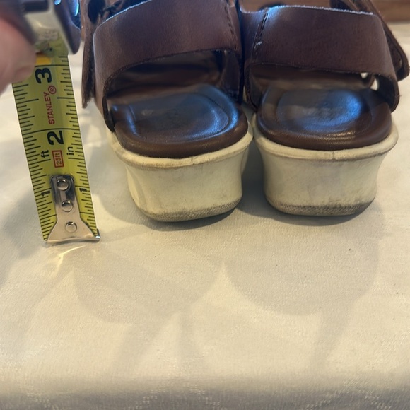 Ecco Women's‎ Felicia Brandy Coffee Mahogany Leather Sandal size 8 - Picture 5 of 7